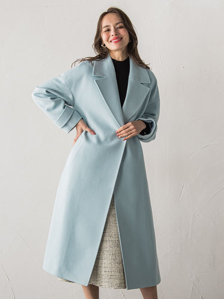 テーラードカラーコート