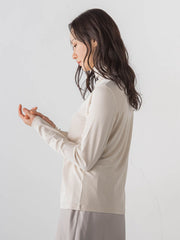 【WEB限定】【Skinea】≪着るスキンケア≫タートルネックカットソー