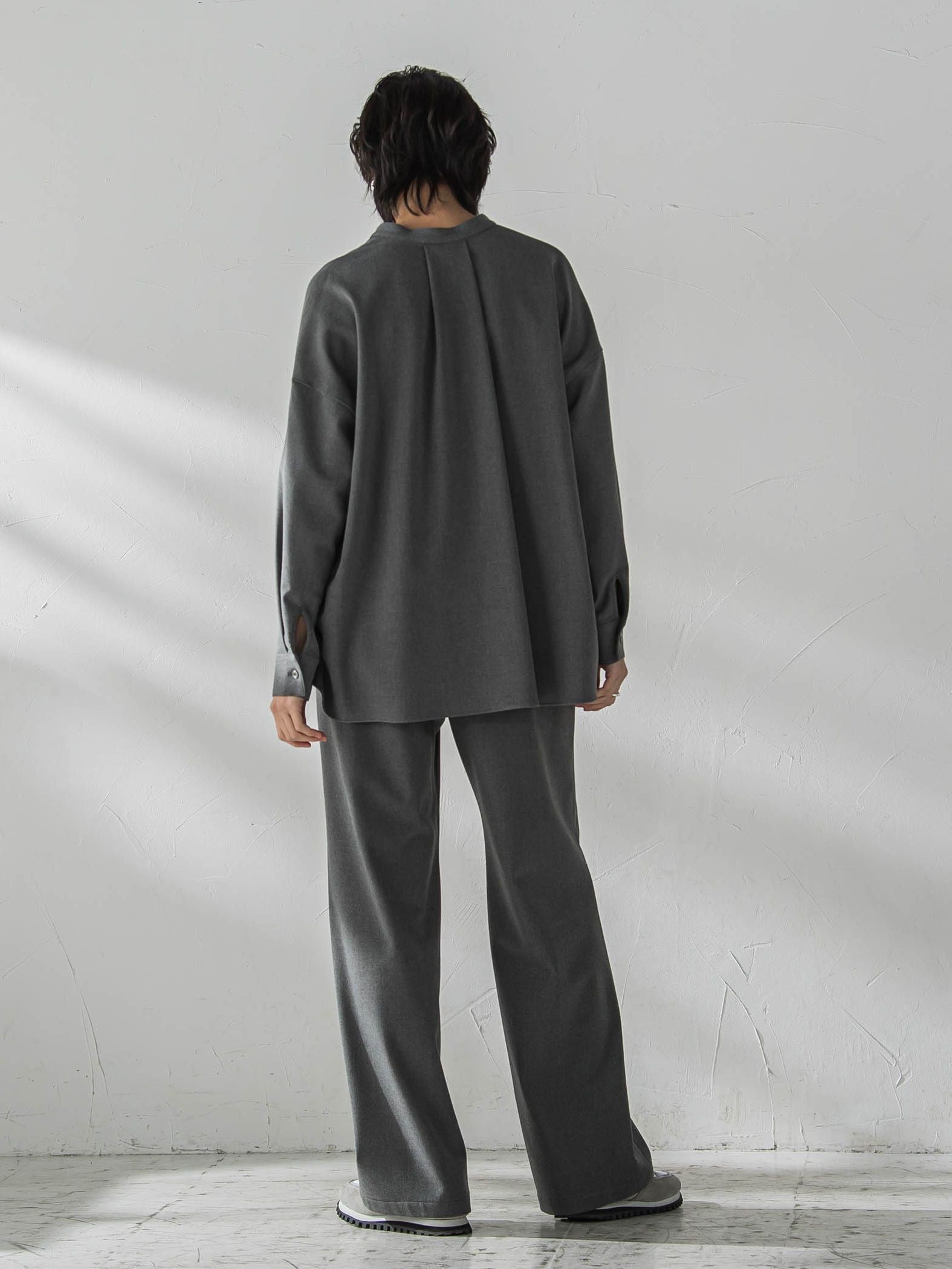 【新色追加】サーモサキソニーバックタックスキッパーブラウス≪洗濯機で洗える≫