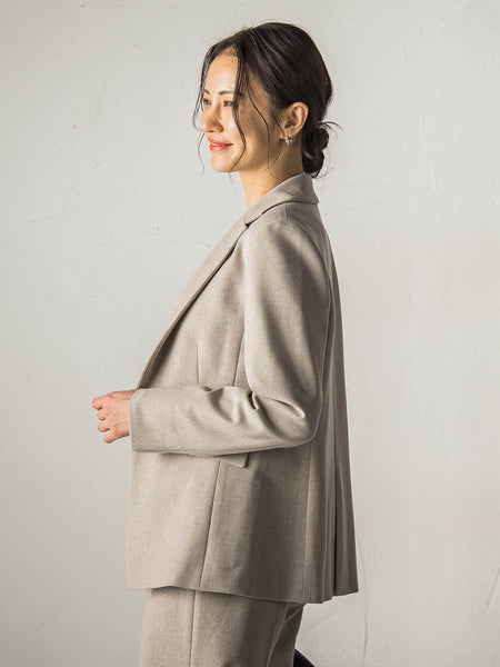 【暖・美・楽】両面起毛ジャケット