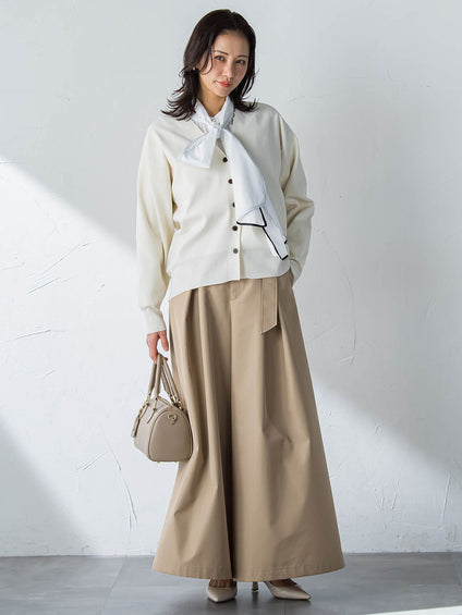 ボウタイタイプライターブラウス