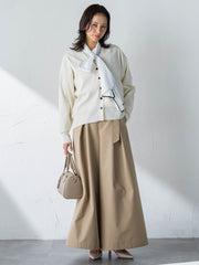 ボウタイタイプライターブラウス