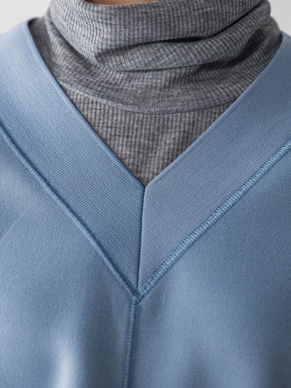 軽量ボンディングスカートセットアップ≪洗濯機で洗える≫