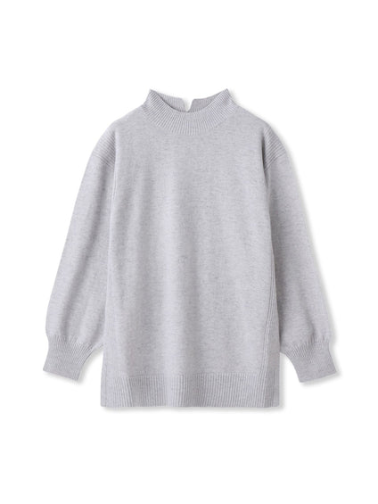 ファインメリノウールチュニックニット≪洗える≫