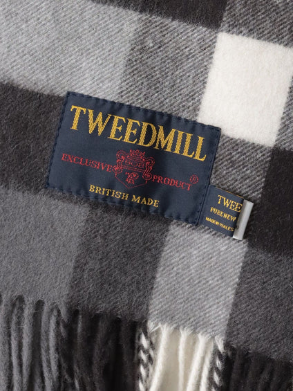 【TWEEDMILL】チェックマフラー