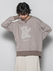 BEARジャカードニット≪手洗い可能≫