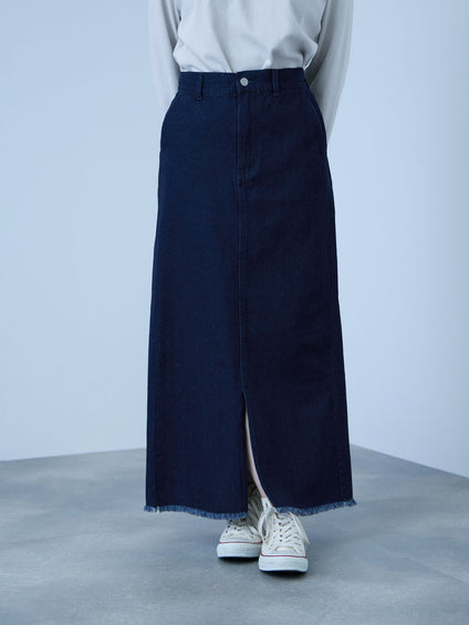 《落ち感◎》10OZデニムIラインスカート