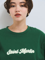 さがら刺繍ロゴTシャツ≪洗濯機で洗える≫