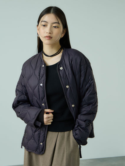 TAION　ダブルジップダウンジャケット≪手洗い可能≫