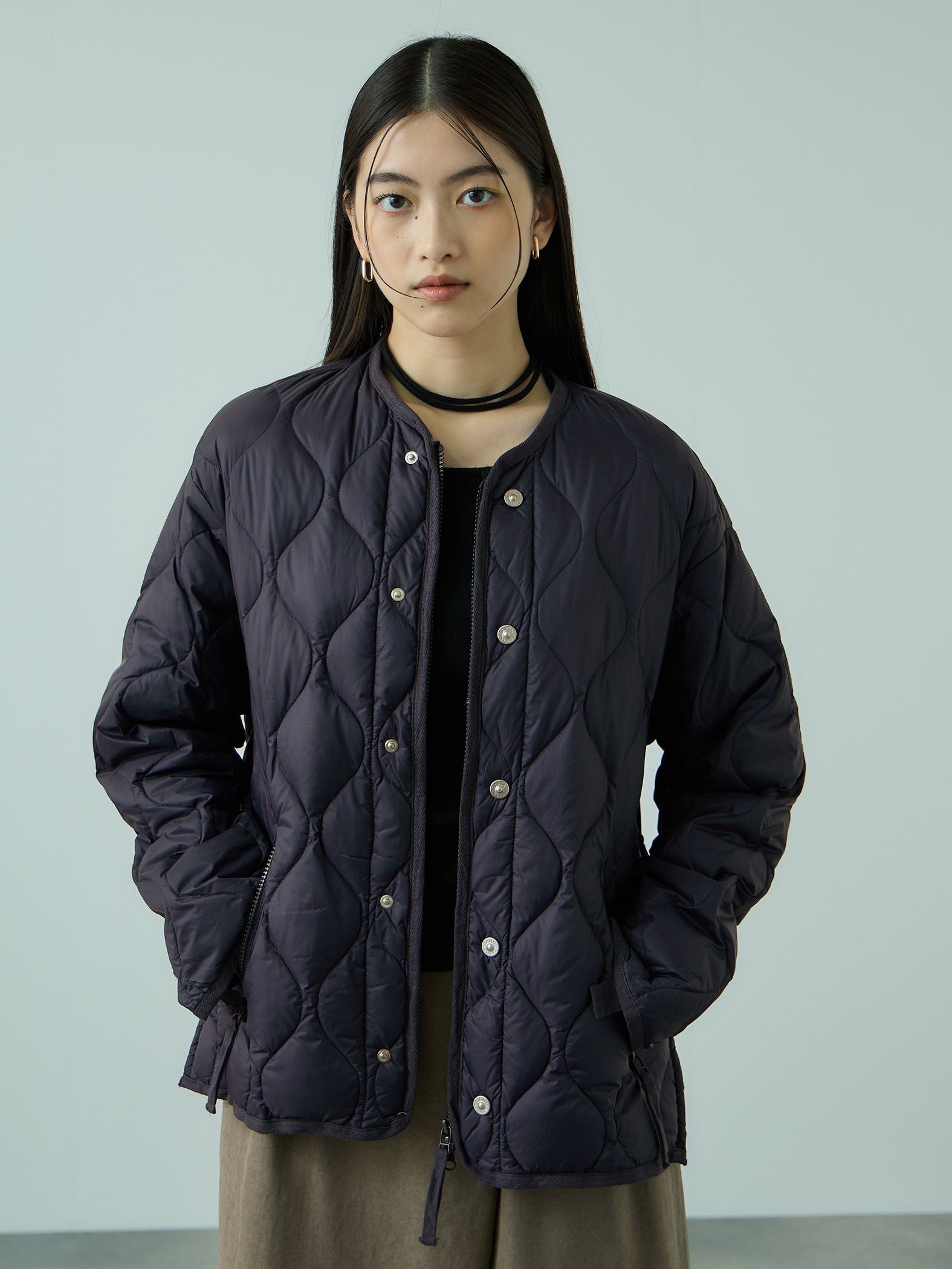 TAION　ダブルジップダウンジャケット≪手洗い可能≫