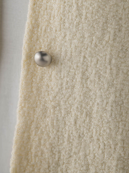 フクレジャガードニットカーディガン≪手洗い可能≫