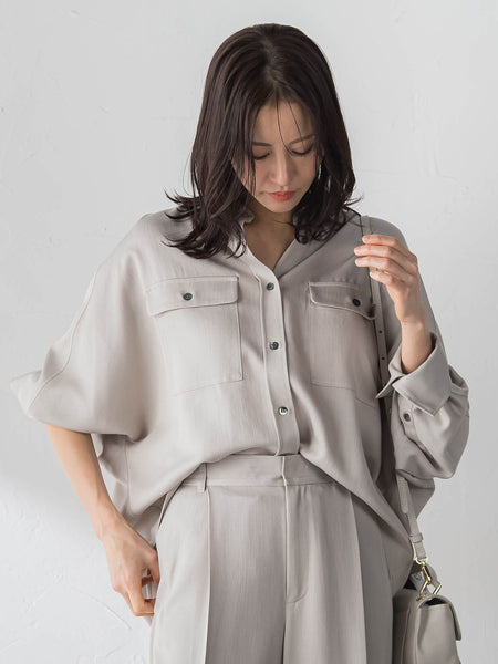 Beauty Denimブラウス≪洗濯機で洗える≫