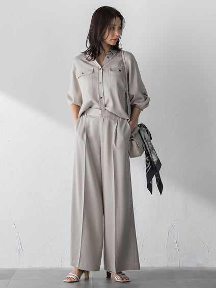 Beauty Denimブラウス≪洗濯機で洗える≫