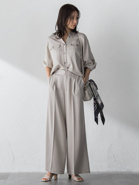 Beauty Denimブラウス≪洗濯機で洗える≫