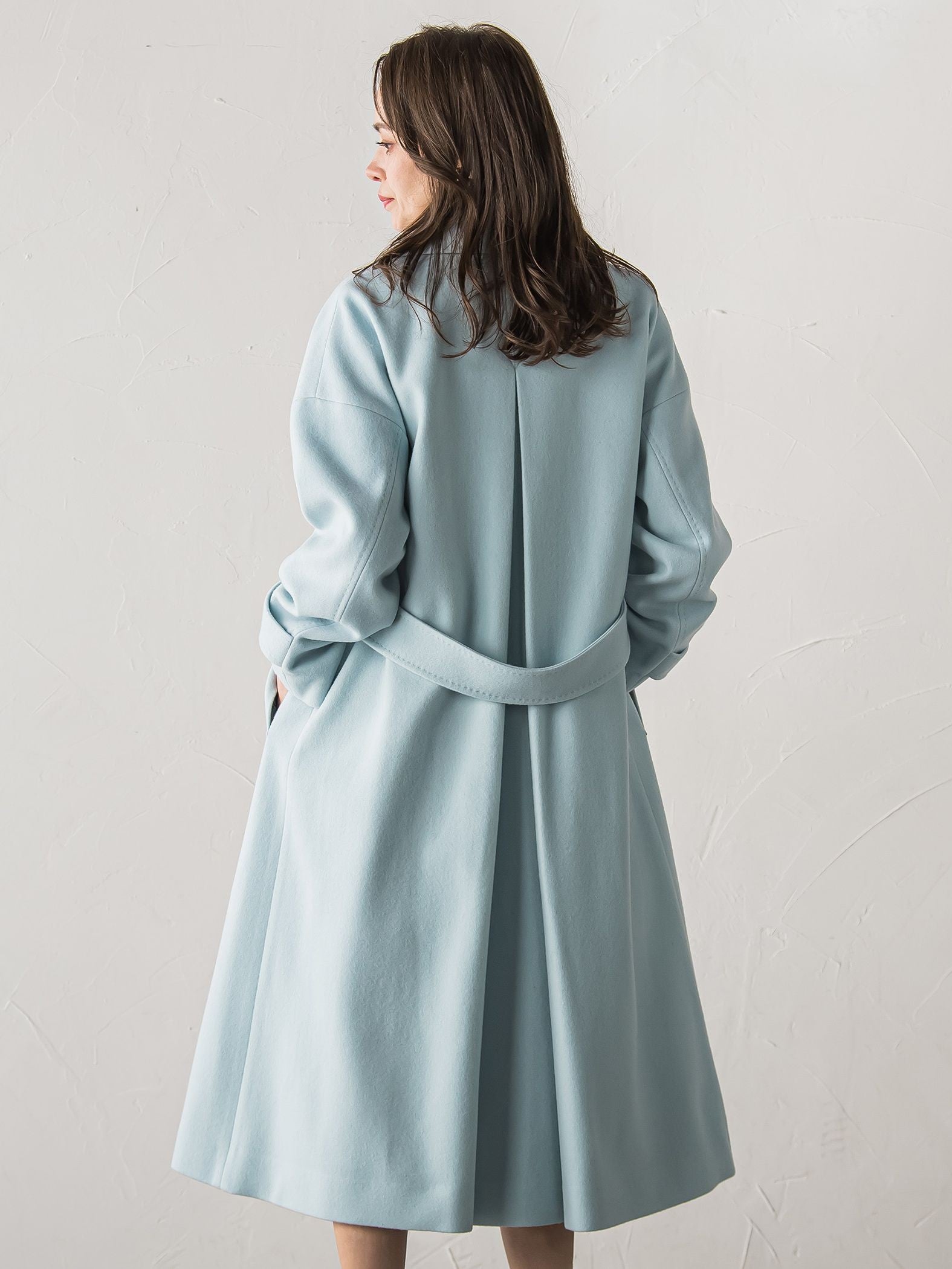 テーラードカラーコート