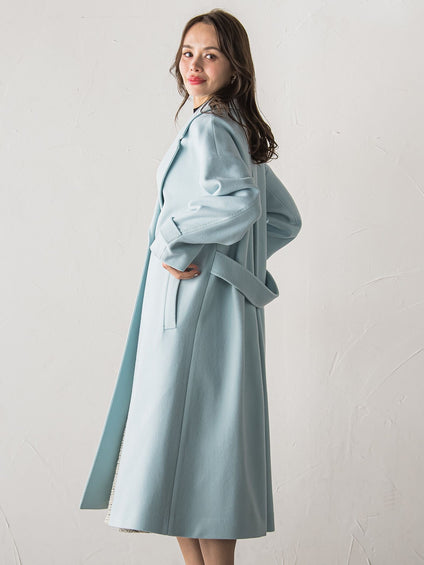 テーラードカラーコート