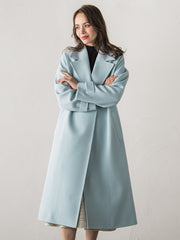 テーラードカラーコート