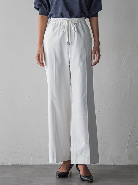 【WEB限定/+5cm丈長め】シェルタリングワイドパンツ