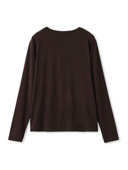 【WEB限定】吸湿発熱スムースストレッチカットソー