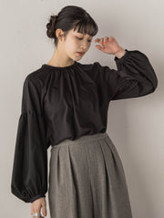 ブレードブラウス≪洗濯機で洗える≫