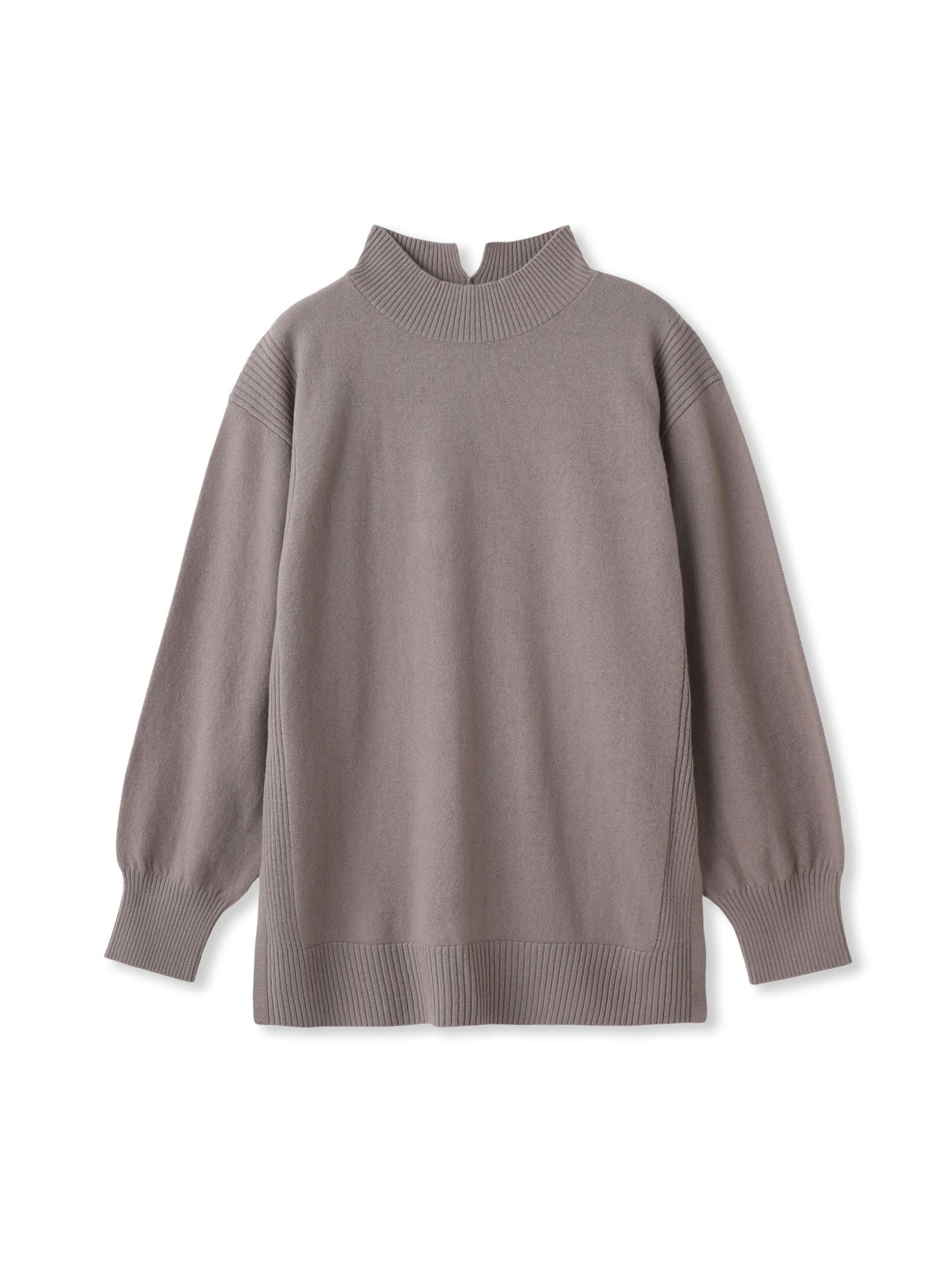 ファインメリノウールチュニックニット≪洗える≫