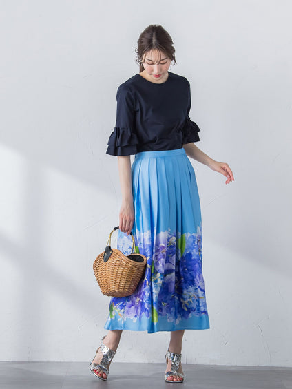 【WEB別注】 シールズトリコットタックスリーブカットソー≪洗濯機で洗える≫