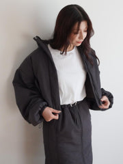 ［SET］Padded Blouson×Skirt Setup≪手洗い可能≫