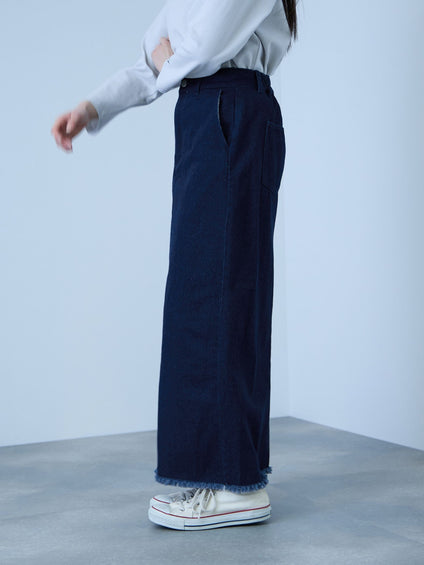 《落ち感◎》10OZデニムIラインスカート