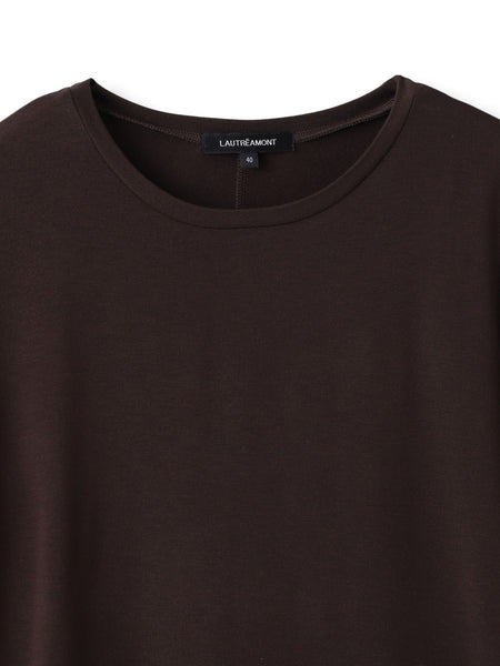 【WEB限定】吸湿発熱スムースストレッチカットソー