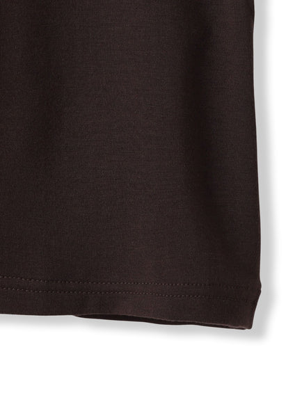 【WEB限定】吸湿発熱スムースストレッチカットソー