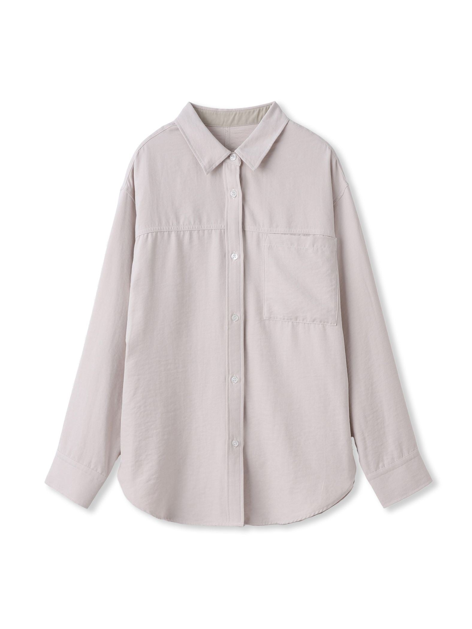 【WEB限定】E/Nピーチシャツ≪手洗い可能≫