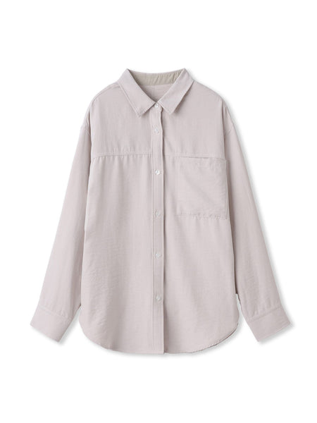 【WEB限定】E/Nピーチシャツ≪手洗い可能≫