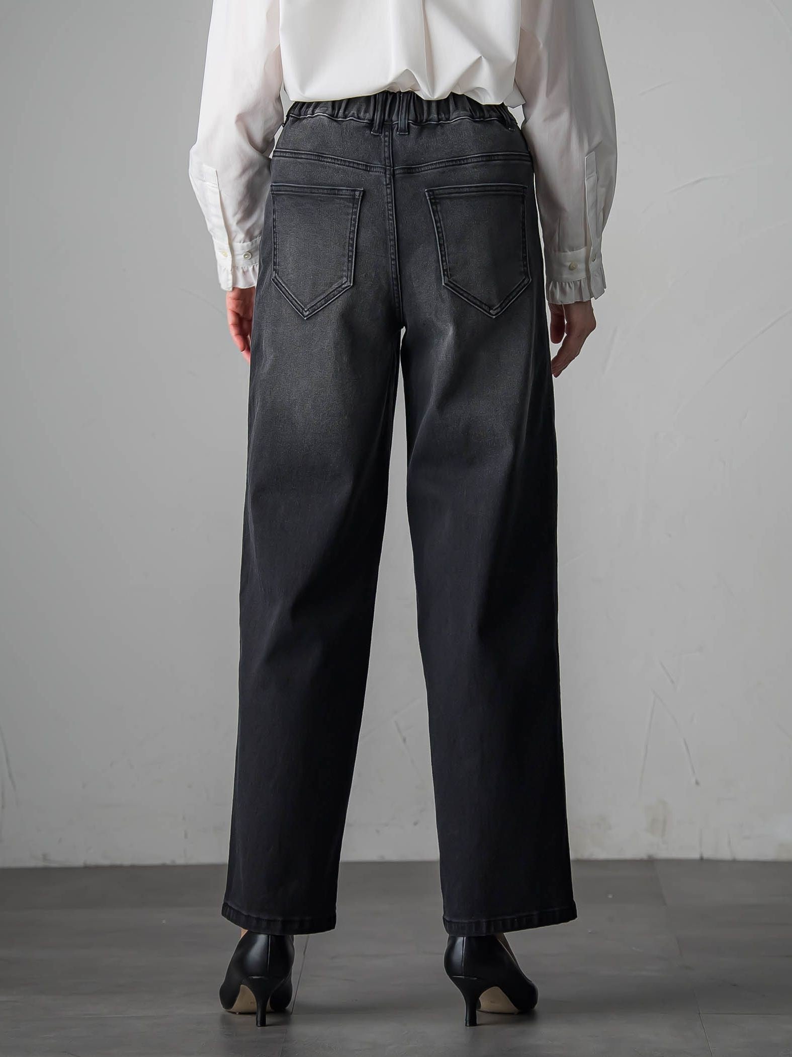 ”暖かさも洒落感も”裏起毛デニム