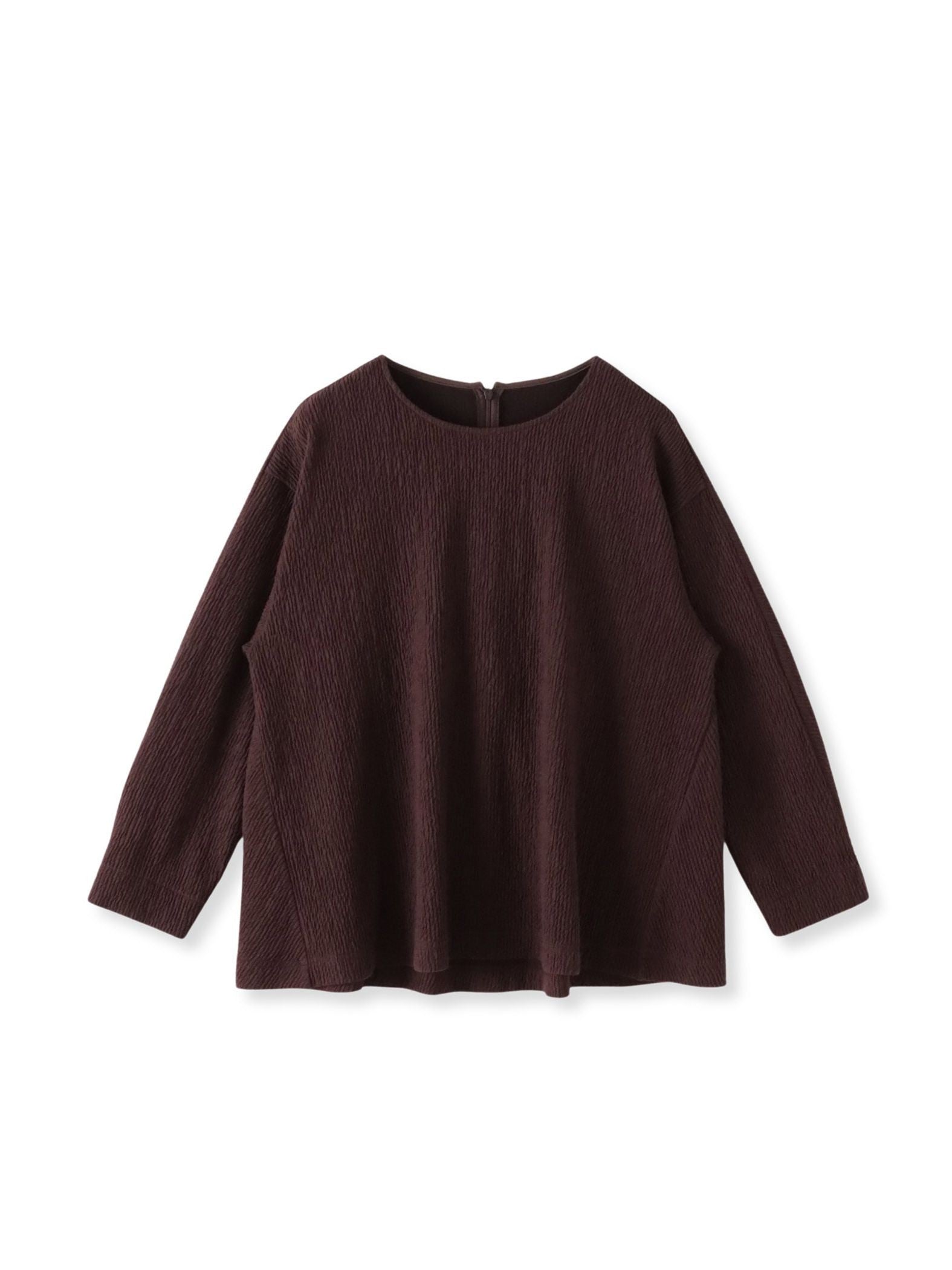 つぶつぶジョーゼットカットソー≪洗濯機で洗える≫