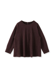 つぶつぶジョーゼットカットソー≪洗濯機で洗える≫