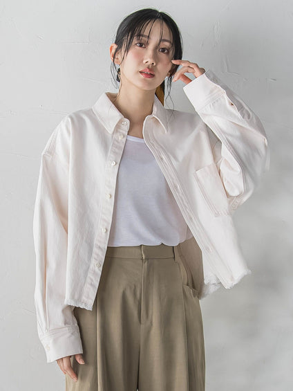 デニムシャツジャケット