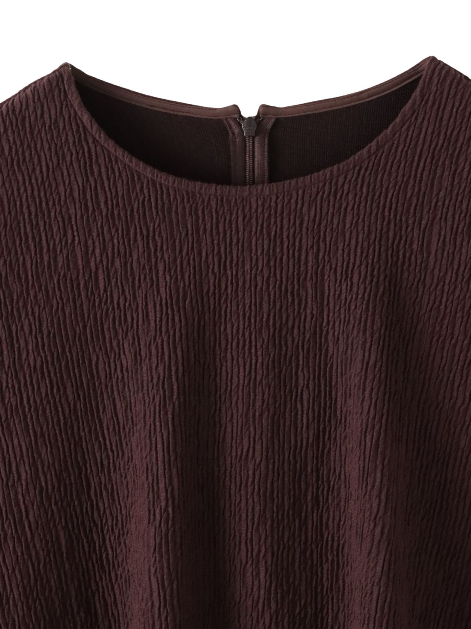 つぶつぶジョーゼットカットソー≪洗濯機で洗える≫