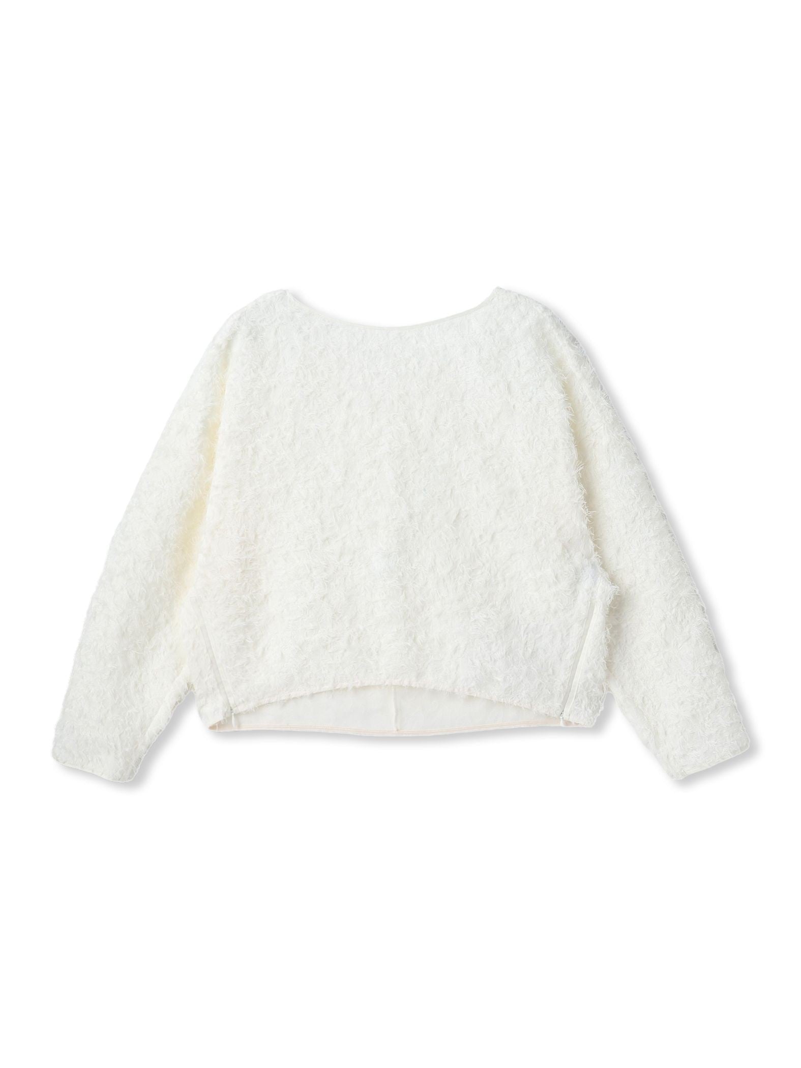 【コラボ商品】エディター東原妙子 × LAUTREAMONT /フェザージャガードブラウス