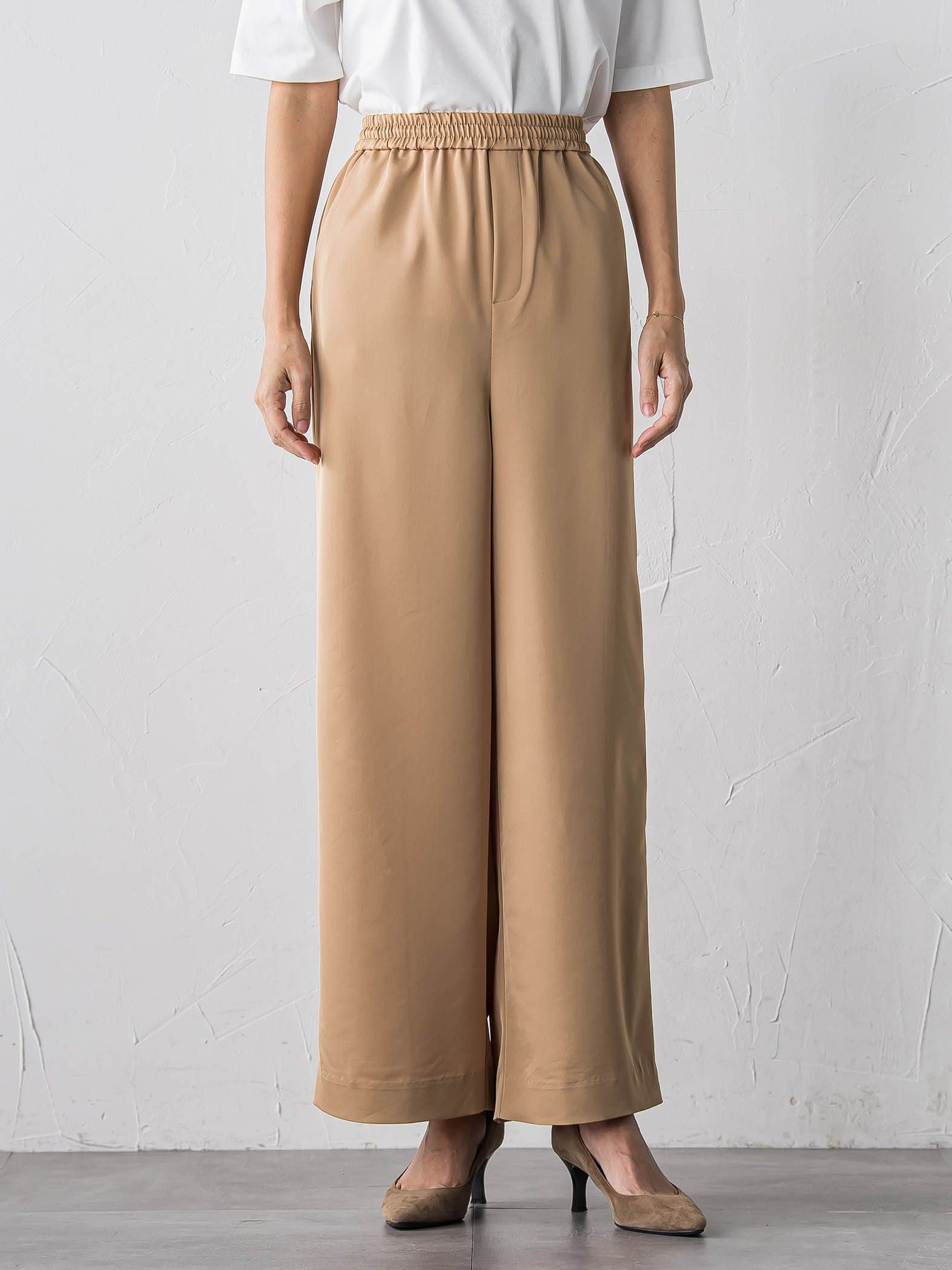 【受注会限定】トリアセチノワイドパンツ