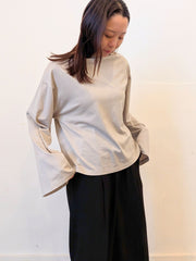 《予約販売》flare sleeve tee 【日本製】