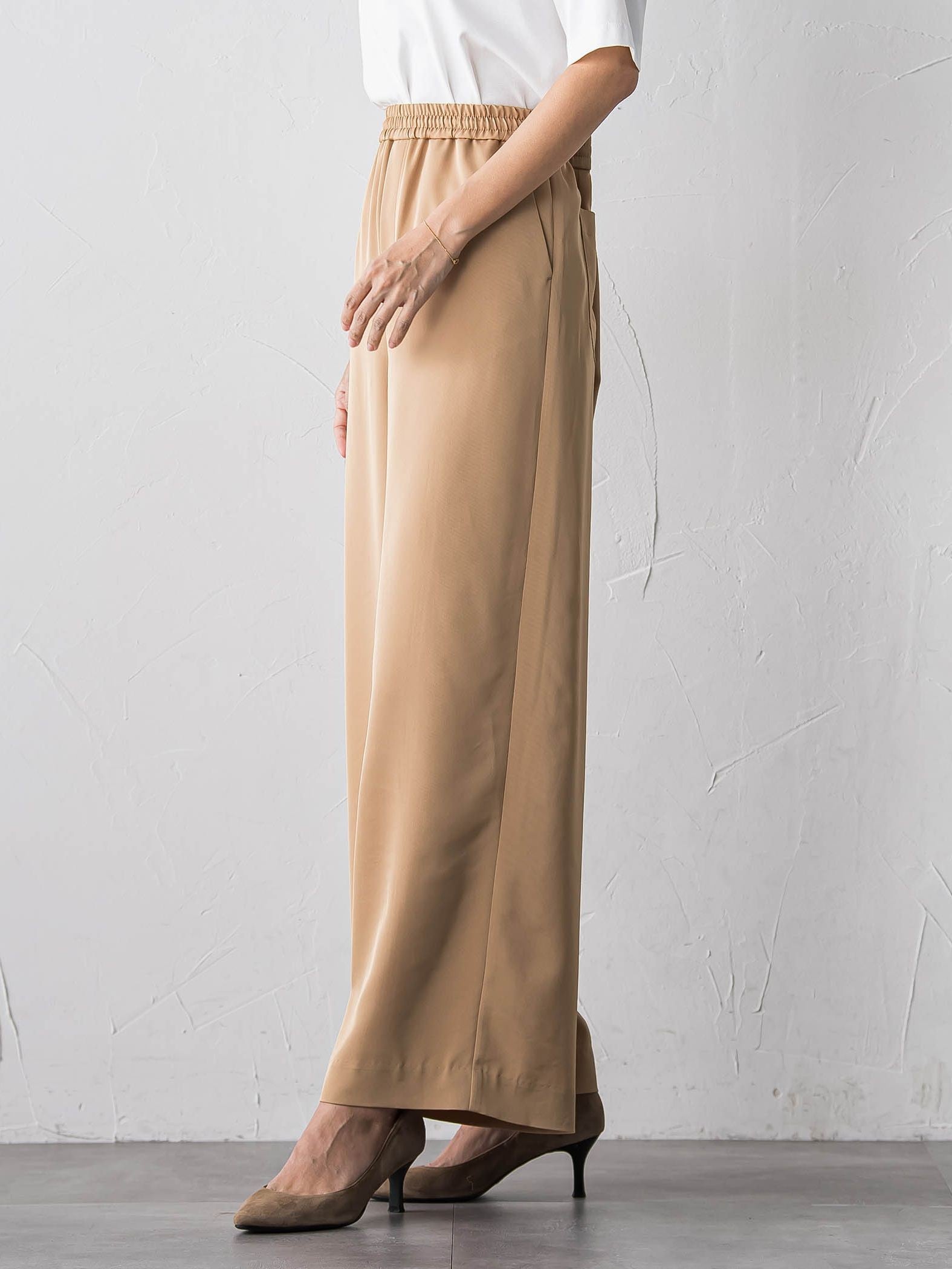 【受注会限定】トリアセチノワイドパンツ