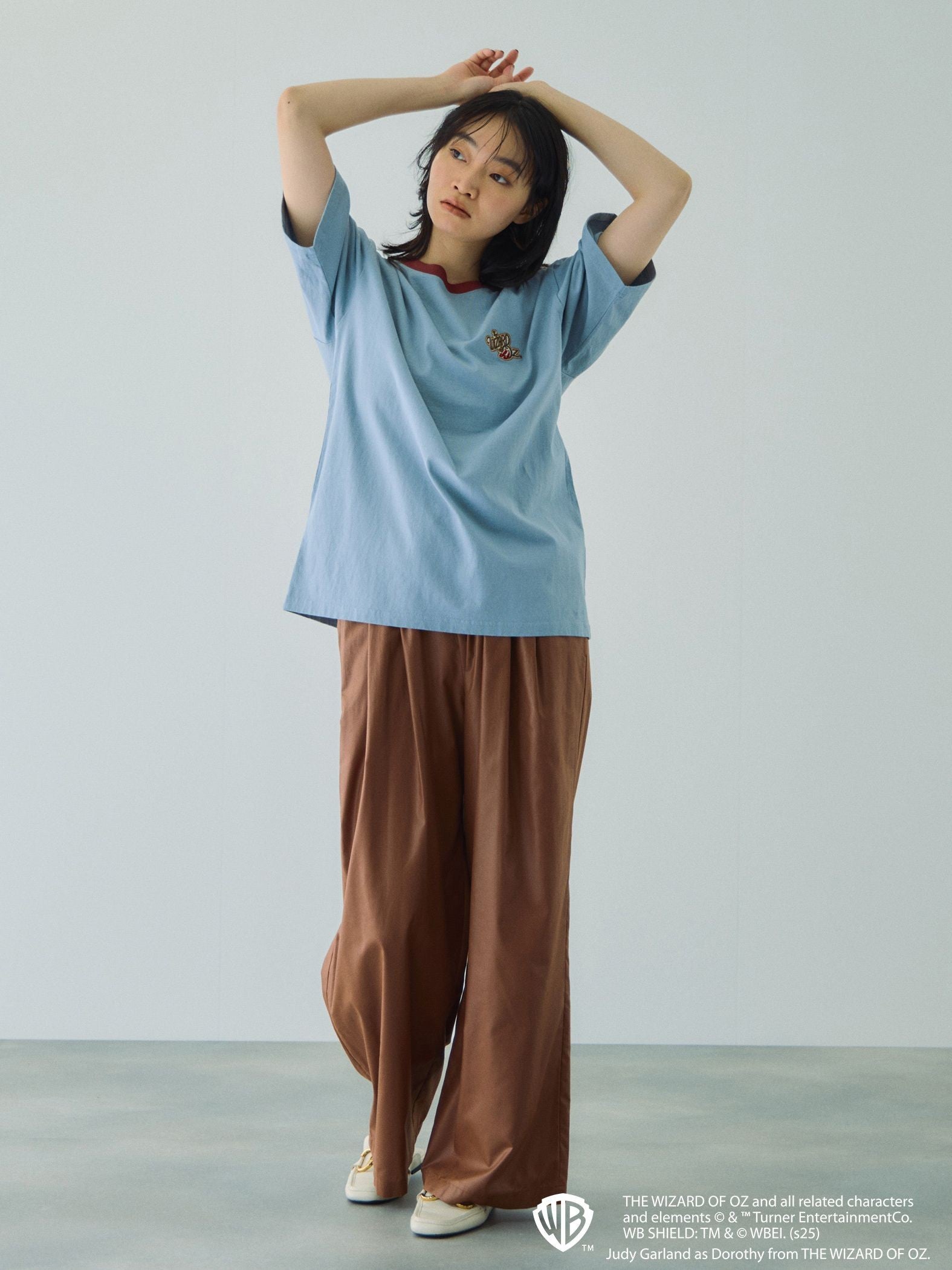 OZTMリンガーバックプリントTシャツ≪洗濯機で洗える≫