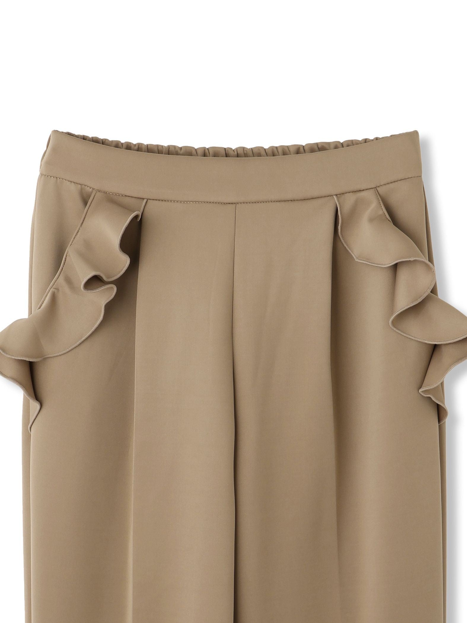 フリルポケットテーパードパンツ≪手洗い可能≫