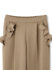 フリルポケットテーパードパンツ≪手洗い可能≫