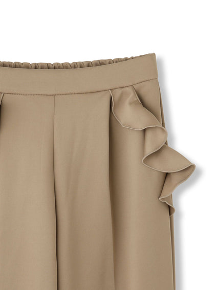 フリルポケットテーパードパンツ≪手洗い可能≫