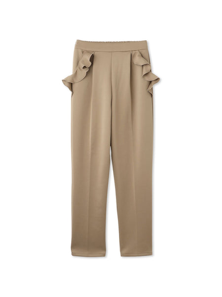 フリルポケットテーパードパンツ≪手洗い可能≫