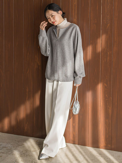 【新色追加】両面起毛ストレッチパンツ≪洗濯機で洗える≫