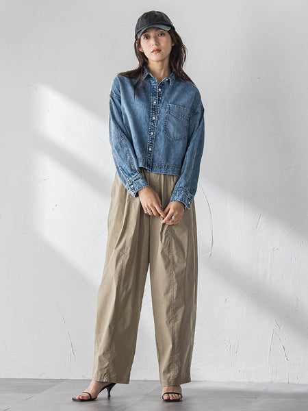 イージーボリュームパンツ