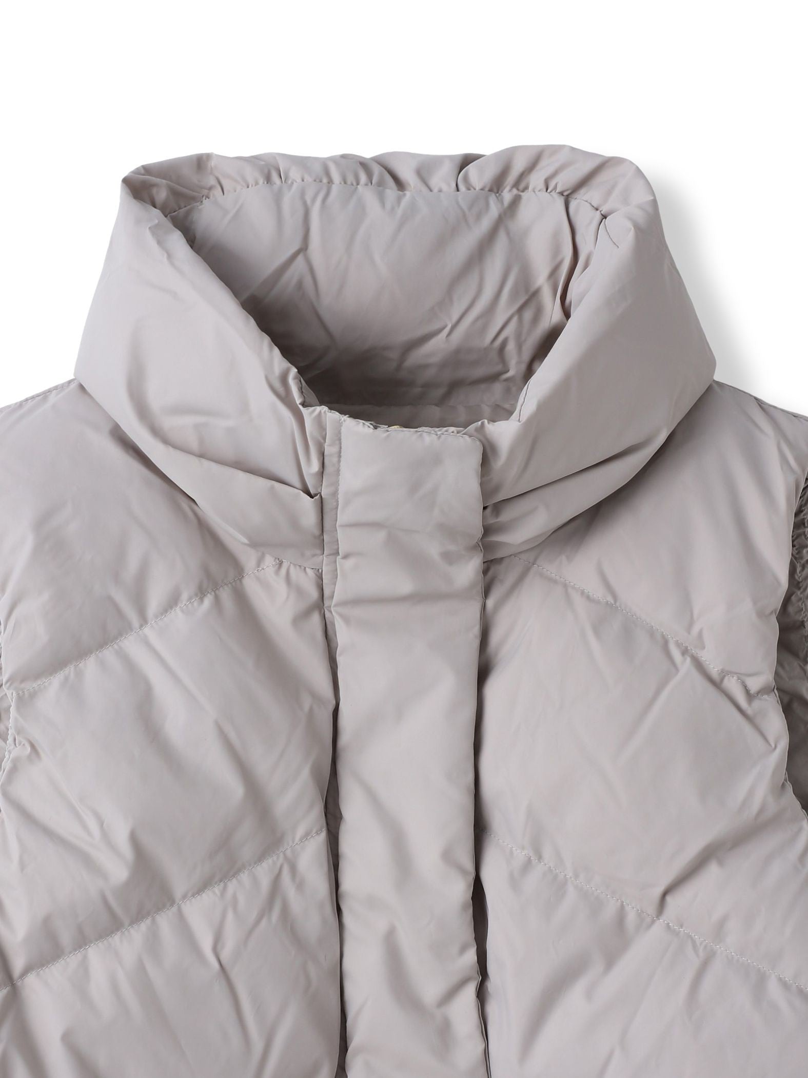 【WEB限定】スタンドカラーダウンベスト