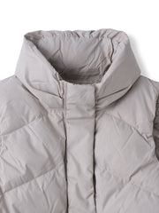 【WEB限定】スタンドカラーダウンベスト